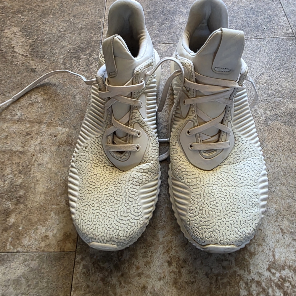 adidas White Athletic Shoes